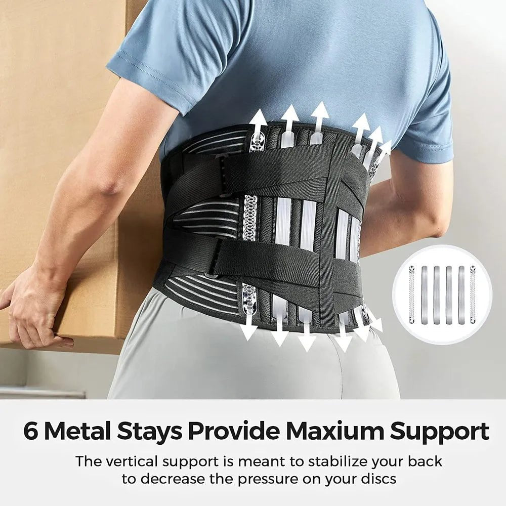 Sports Adjustable Lumbar Back Brace